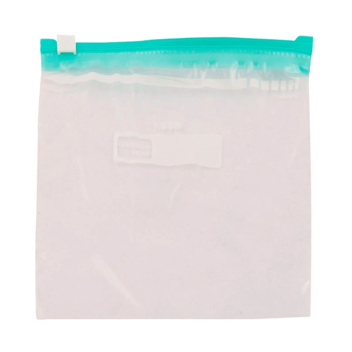 KEEP - 12 Bolsas Freezer Cierre Hermético Slider 20,3x17,8cm M Keep