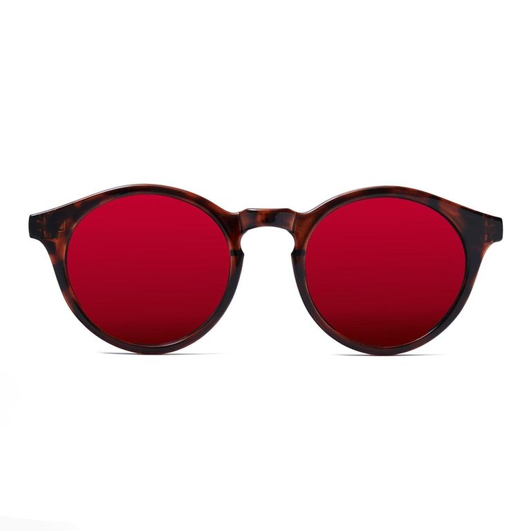 Lentes de Sol Cujas Tortoise/Red uv 400 Cafe TALLA UNICA