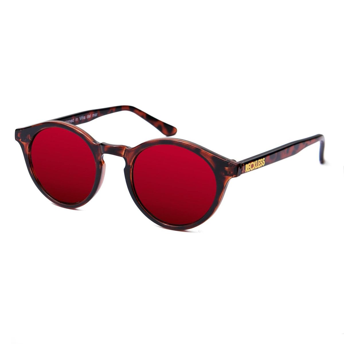 RECKLESS - Lentes de Sol Reckless Cujas Tortoise/Red uv 400
