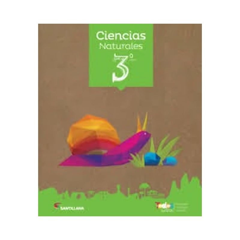 TOP10BOOKS - CIENCIAS NATURALES 3 BÁSICO TODOS JUNTOS (2 TOMOS+ CUAD). Editorial: Santillana