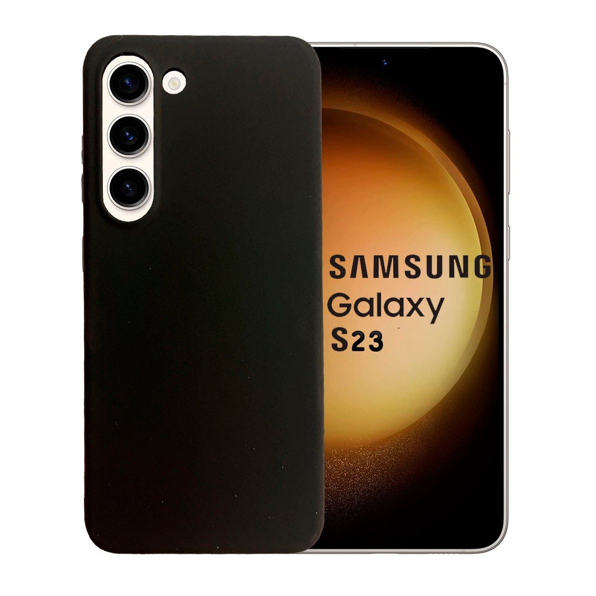 JOIGO - Carcasa Para Samsung S23 Goma Negro