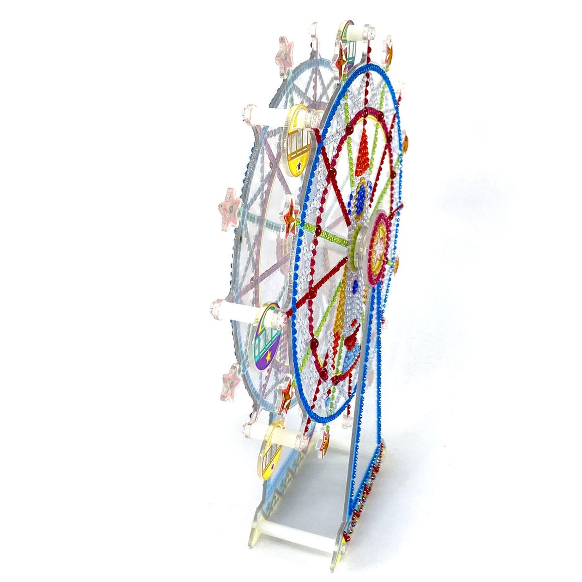 GENERICO - Pintura diamante - Puzzle Rueda de Chicago