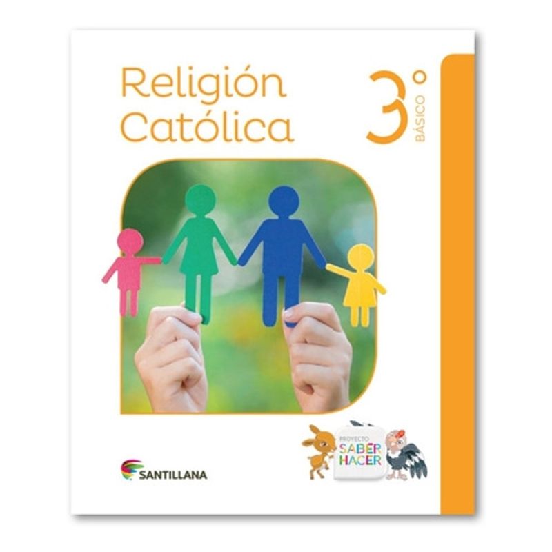 TOP10BOOKS - TEXTO RELIGIÓN 3 BÁSICO SABER HACER / SANTILLANA / SANTILLANA