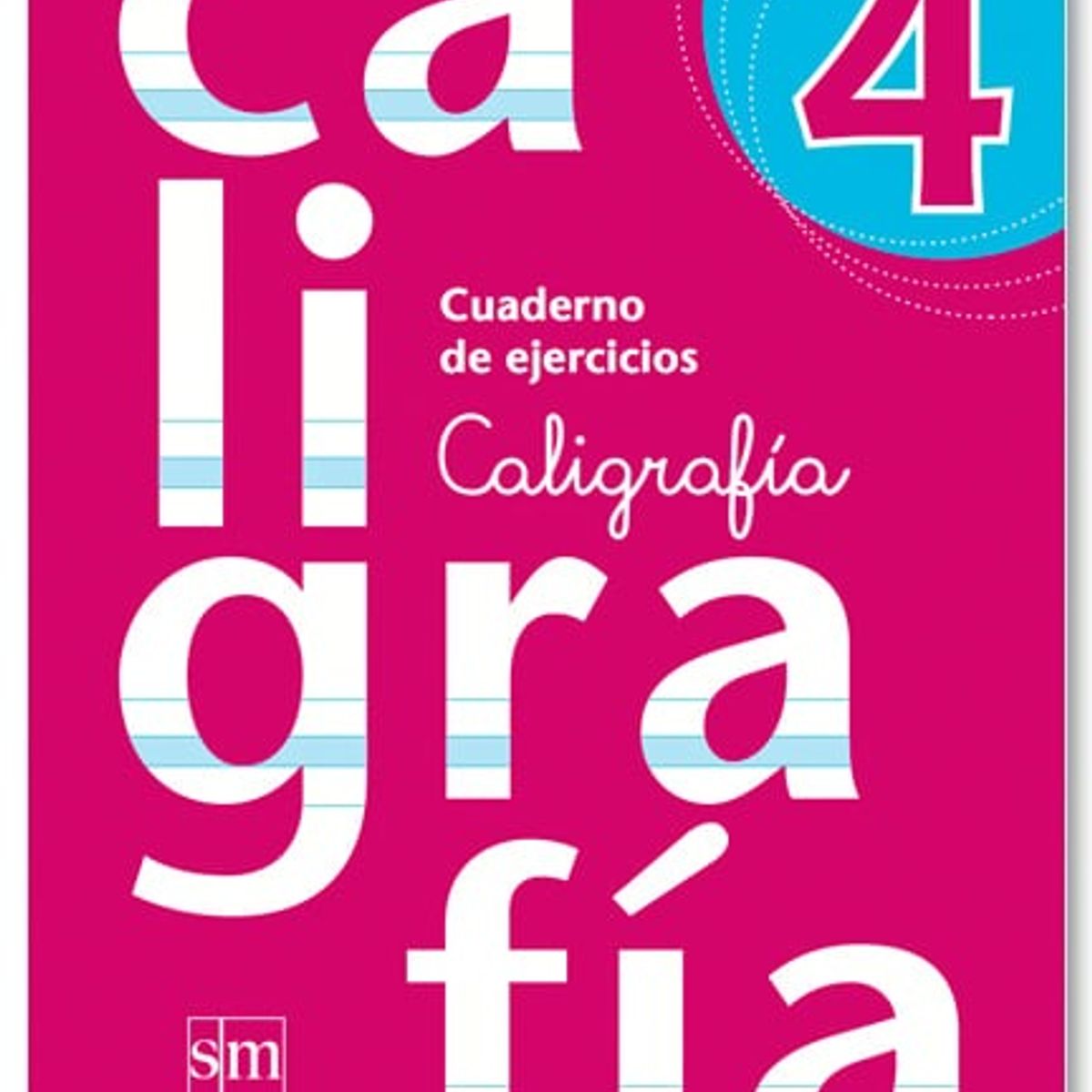 TOP10BOOKS - TEXTO Cuaderno Caligrafia 4 - Ediciones SM