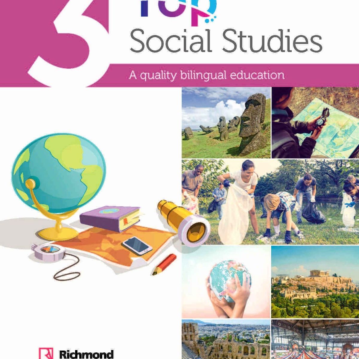 TOP10BOOKS - TEXTO Top Social Studies 3 - TOP SOCIAL STUDIES 3