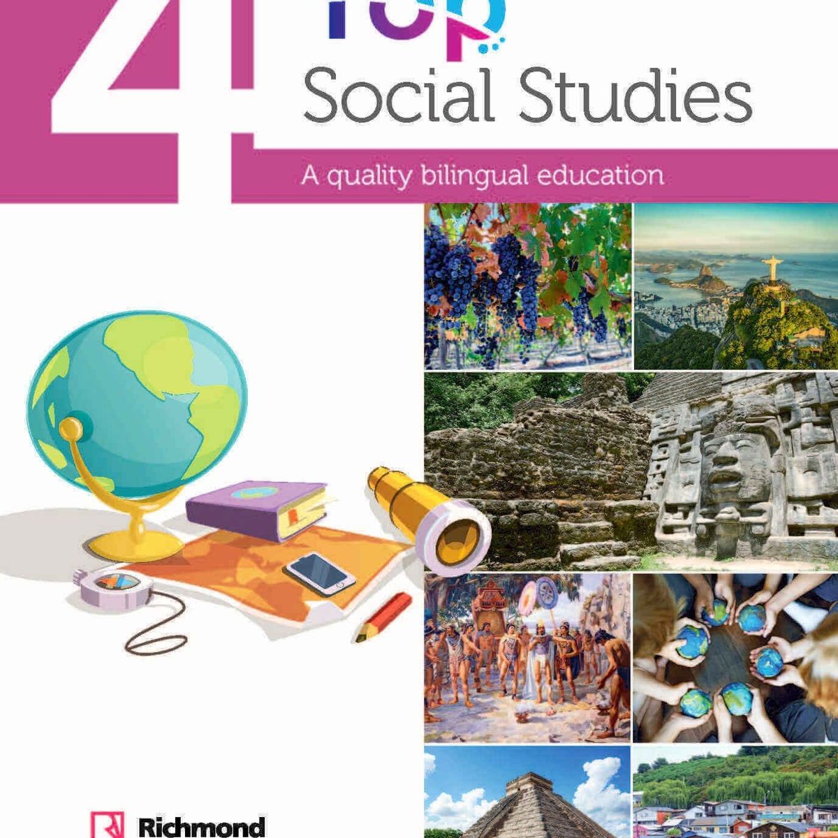 TOP10BOOKS - TEXTO Top Social Studies 4 - Top Social Studies 4