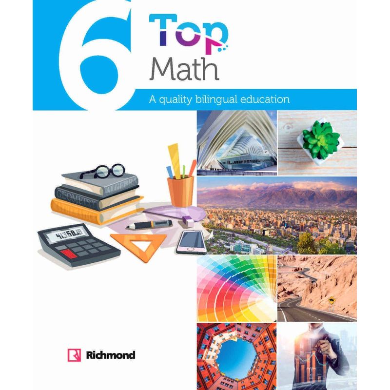 TOP10BOOKS - TOP MATH 6. Editorial: Santillana