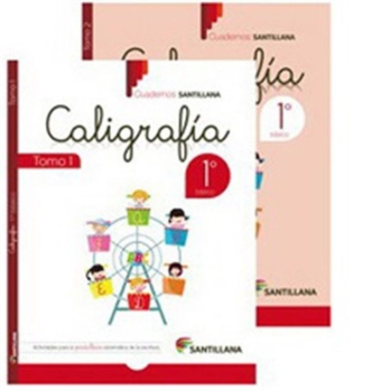 TOP10BOOKS - TEXTO CUADERNO DE CALIGRAFIA 1 BÁSICO / SANTILLANA / SANTILLANA