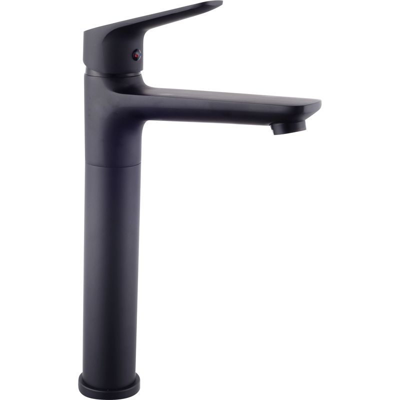 DUSCHY - MONOMANDO LAVATORIO ALTO MALMO MATTE BLACK