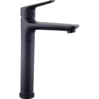 DUSCHY - MONOMANDO LAVATORIO ALTO MALMO MATTE BLACK