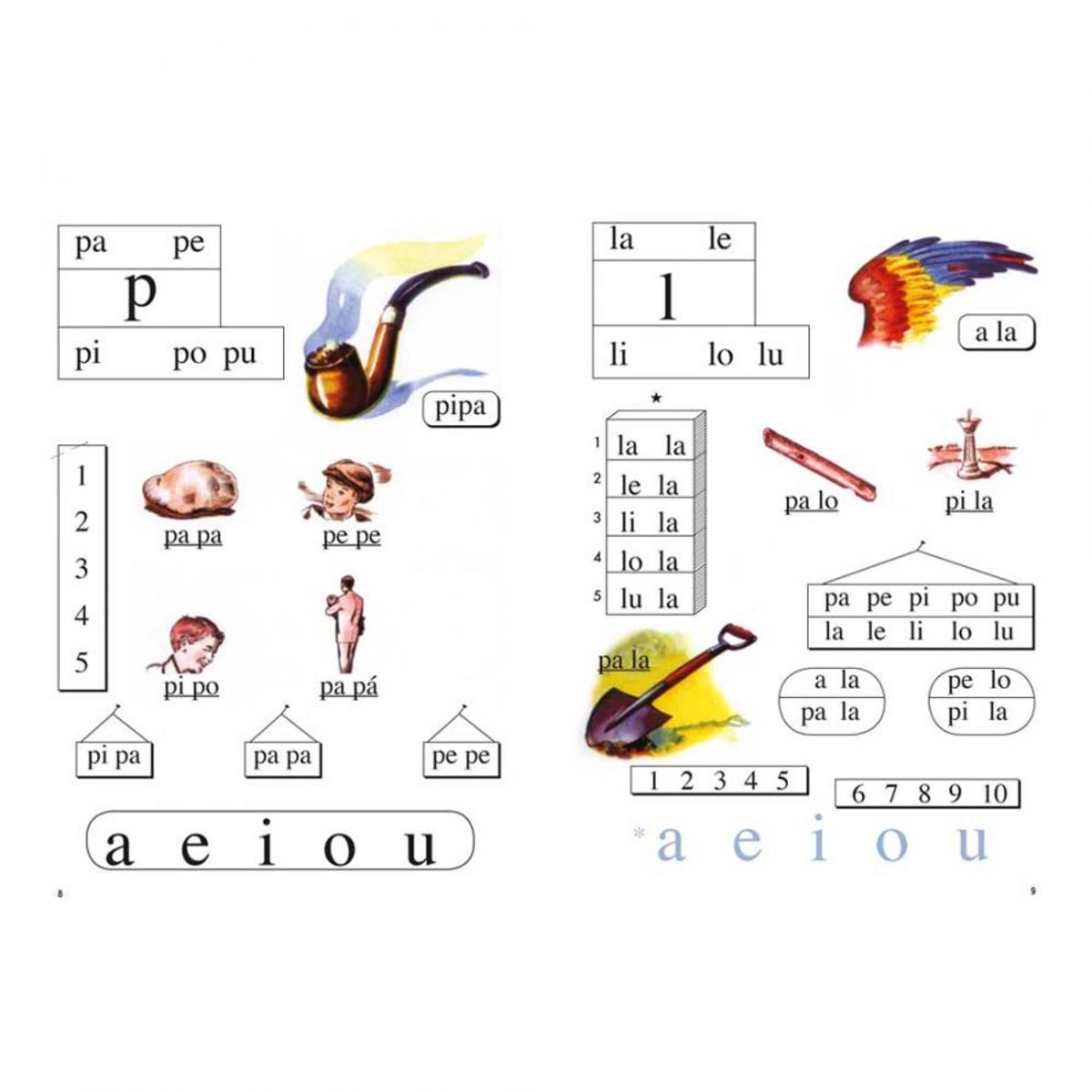 ZIG ZAG - Libro Silabario Hispanoamericano Edición A Color Zig-Zag