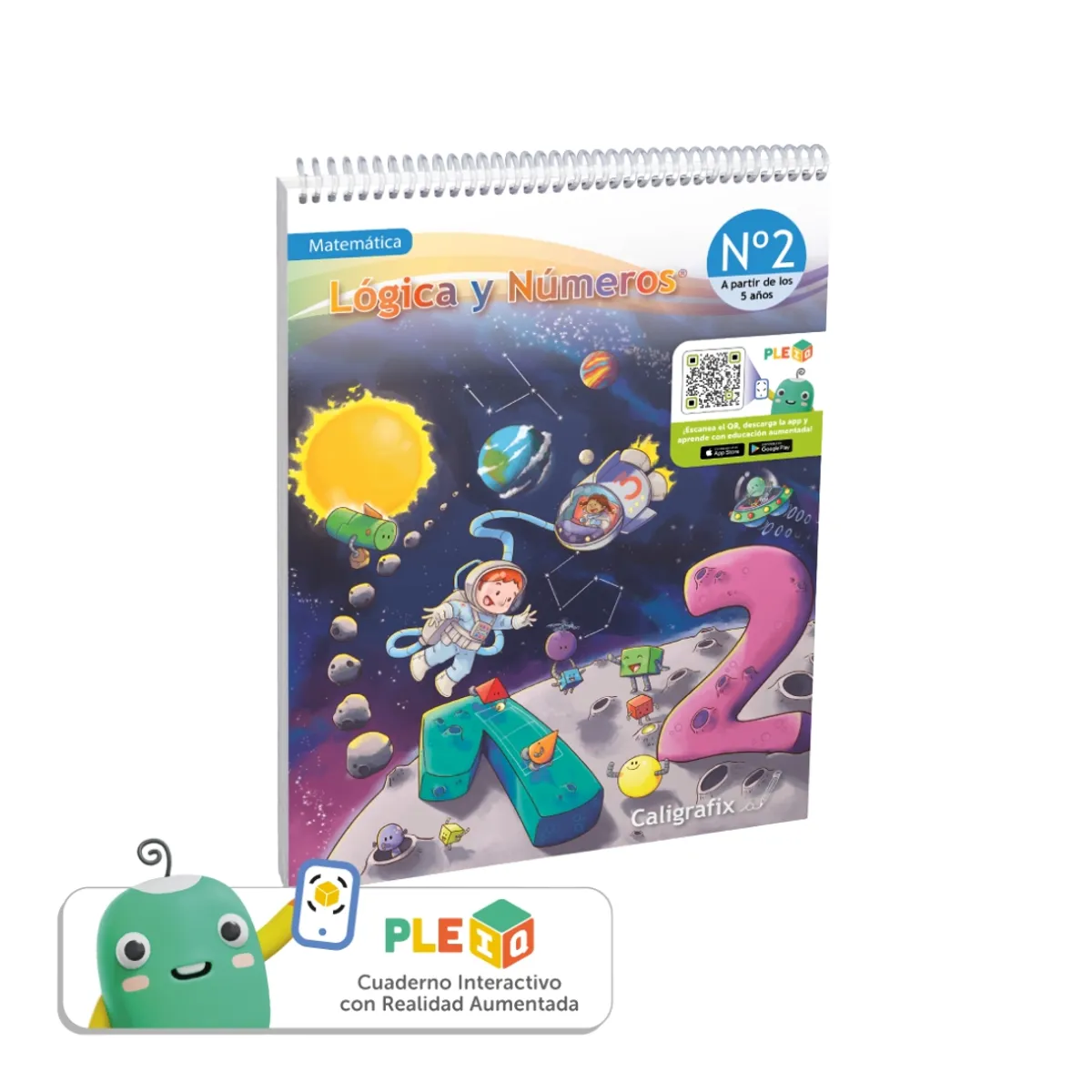 CALIGRAFIX - Libro Lógica Y Números Nº 2 (Kínder). Caligrafix