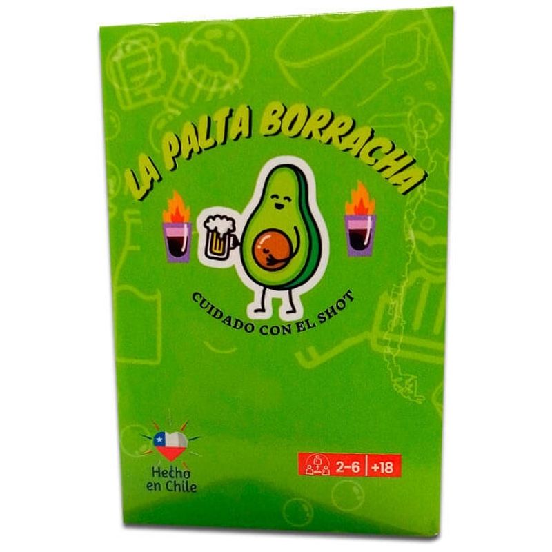 CHUPILCA - Juego de cartas La Palta Borracha Party Game +18