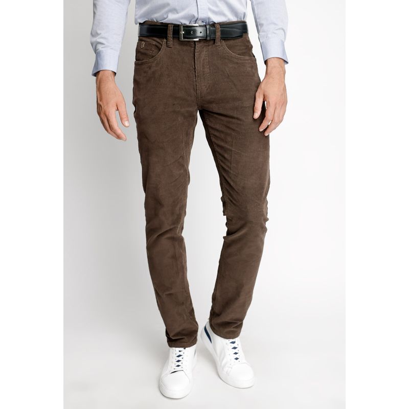 FEROUCH - Pantalón Corduroy Fj Gris Ferouch