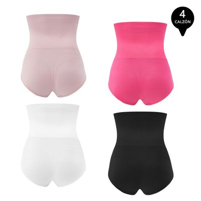 Imagen 2 del producto Pack de 4 Calzones Faja - Mujer.