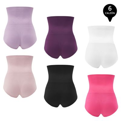 Imagen 2 del producto Pack de 6 Calzones Faja - Mujer.