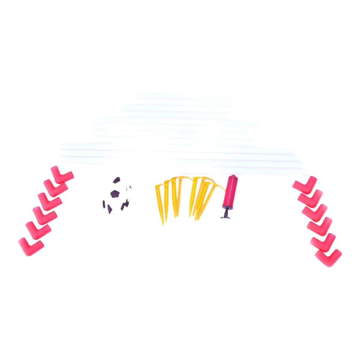 GAME POWER - Set De 2 Arcos De Futbol Con Pelota 42X85X60 Cms Gamepower