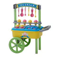 AMERICAN PLASTIC TOYS INC - Carro De Helado American Plastic Con Accesorios