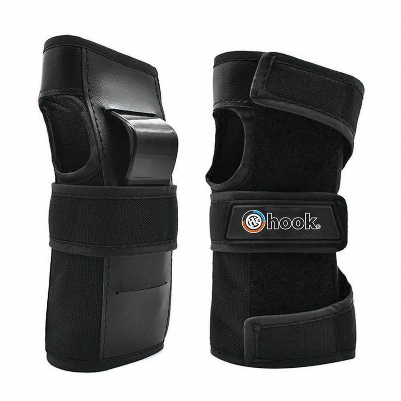 HOOK - MUÑEQUERAS HOOK 406 NEGRA TALLA L