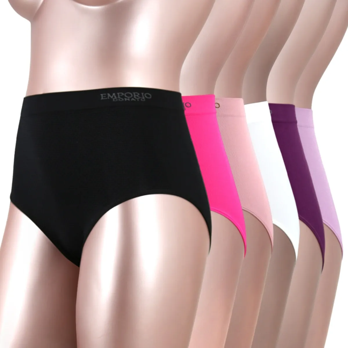 GIOVACCHINO - Pack de 6 Calzon Reductor de Abdomen Levanta Gluteos.