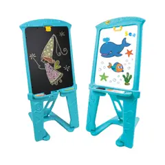 CRAYOLA - Pizzara Infantil Doble Cara Con Soporte 44x42x98 Cms