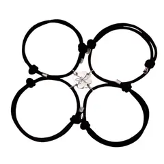 GENERICO - 4 Pulseras Magnéticas con Forma de Corazón Nisi Accesorios
