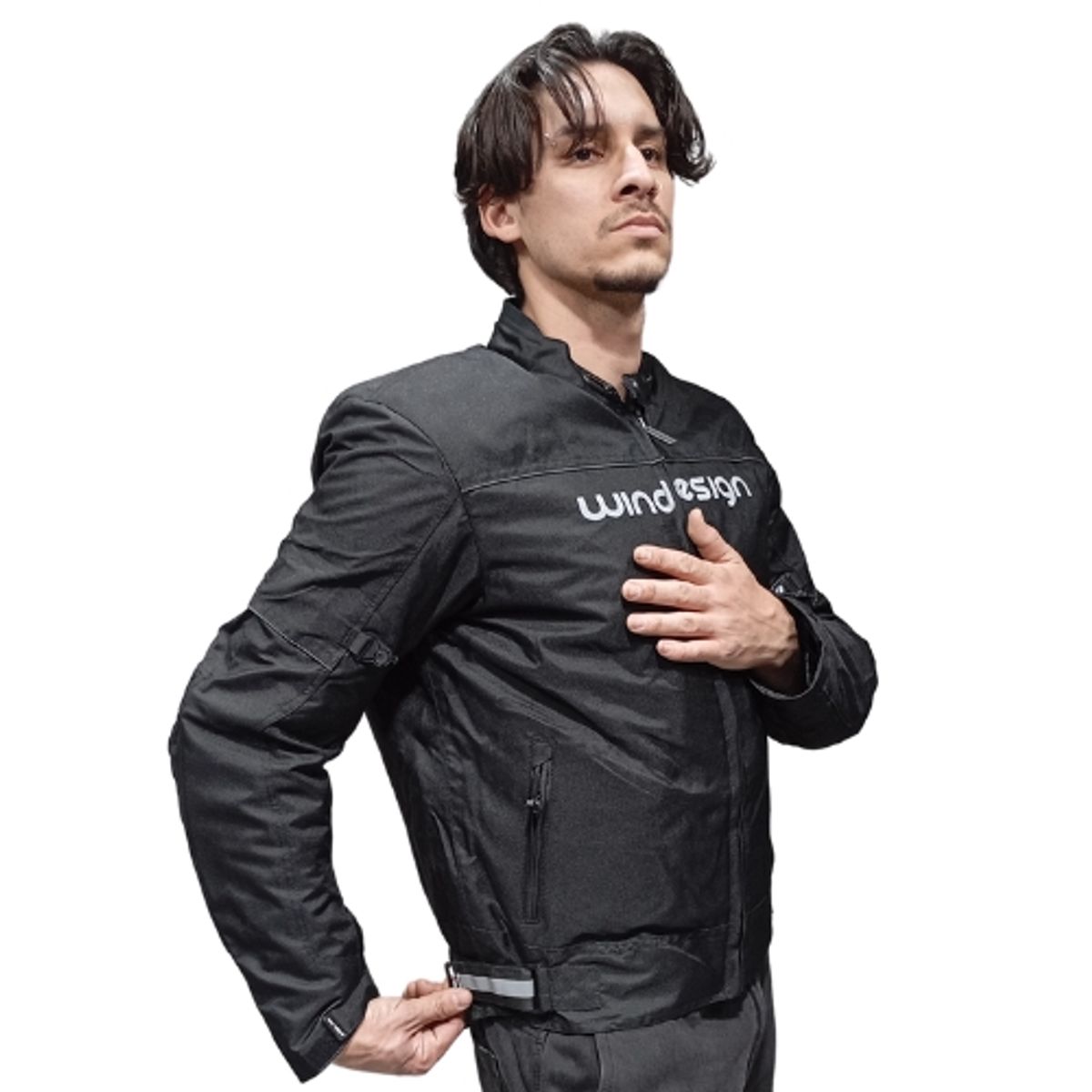 WINDESIGN Chaqueta Moto textil Windesign Atlas | Falabella Chile