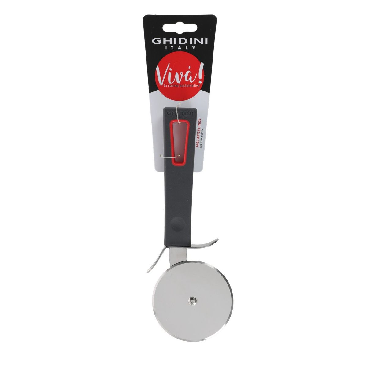 GHIDINI - Cortador de Pizza Acero Inox Viva