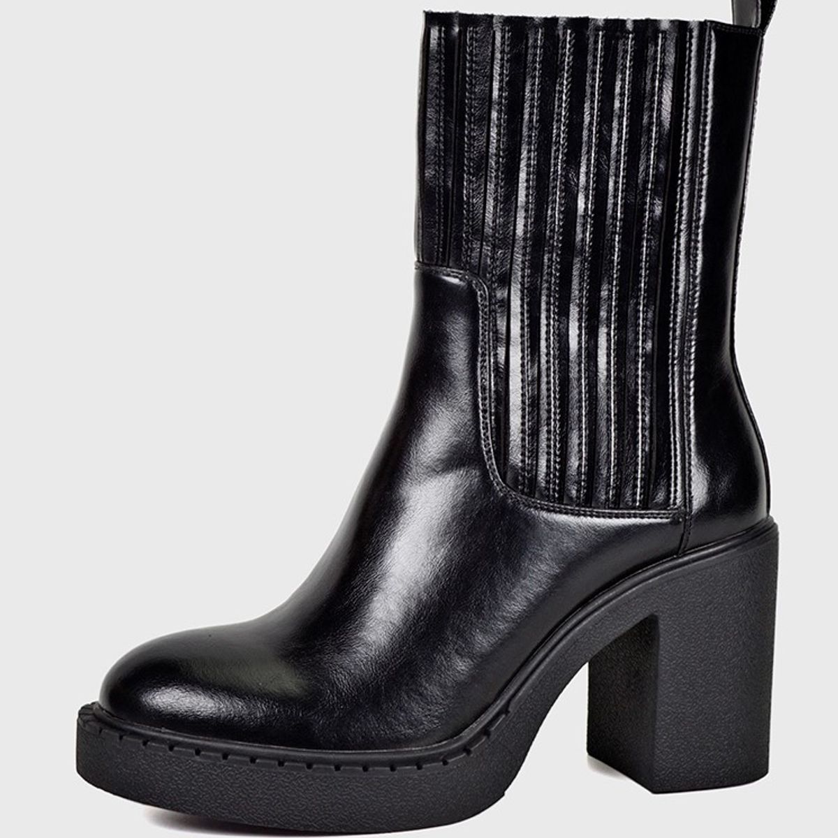 EDA MANZINI - Botín Hanoi Negro EDA MANZINI