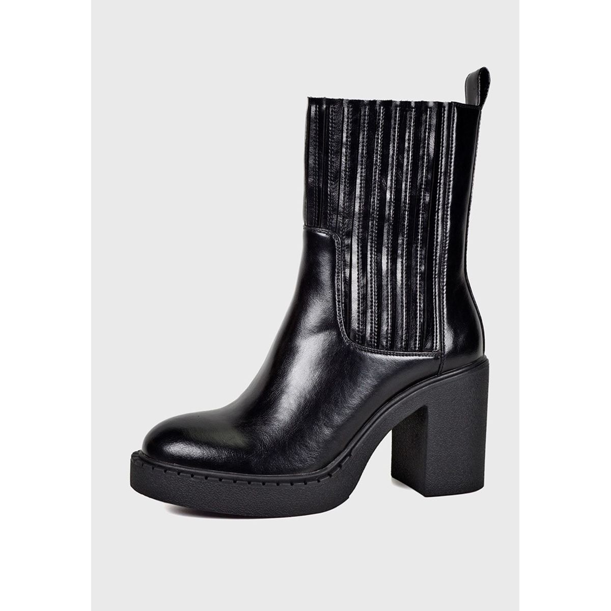 EDA MANZINI - Botín Hanoi Negro EDA MANZINI