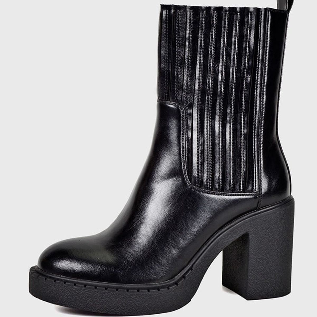 EDA MANZINI - Botín Hanoi Negro EDA MANZINI