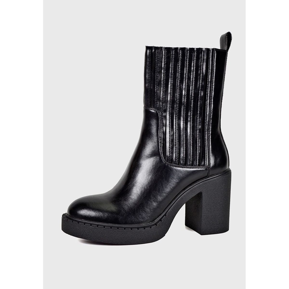 EDA MANZINI - Botín Hanoi Negro EDA MANZINI