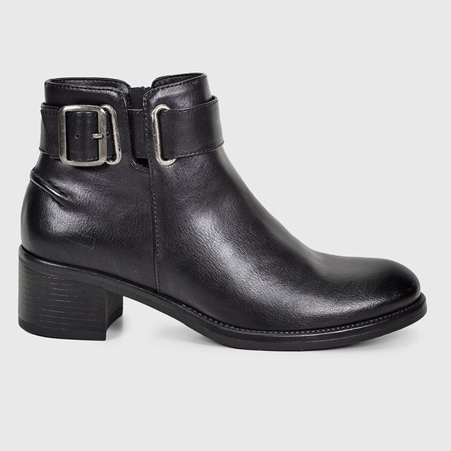 EDA MANZINI - Botín Cordoba Negro EDA MANZINI