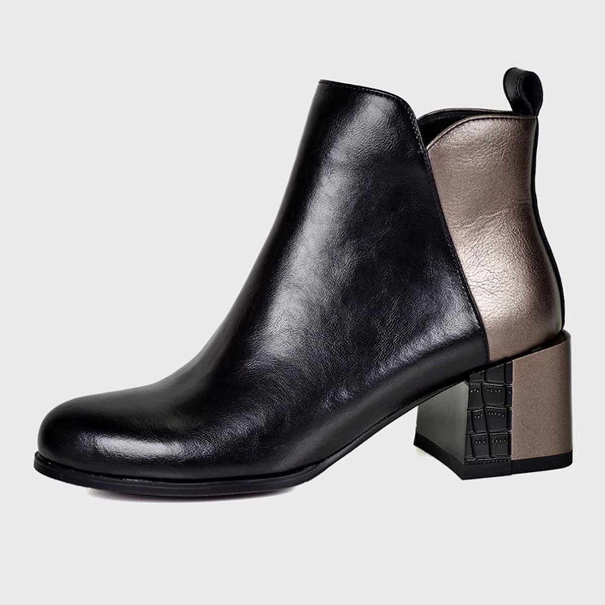 DEGAS - Botín Cuero Palermo Negro DEGAS