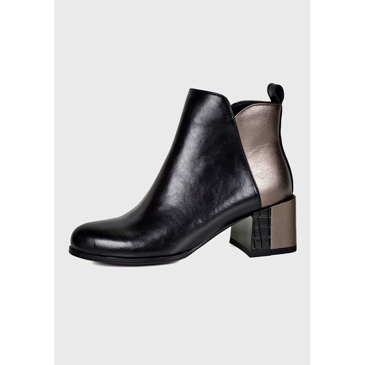 DEGAS - Botín Cuero Palermo Negro DEGAS