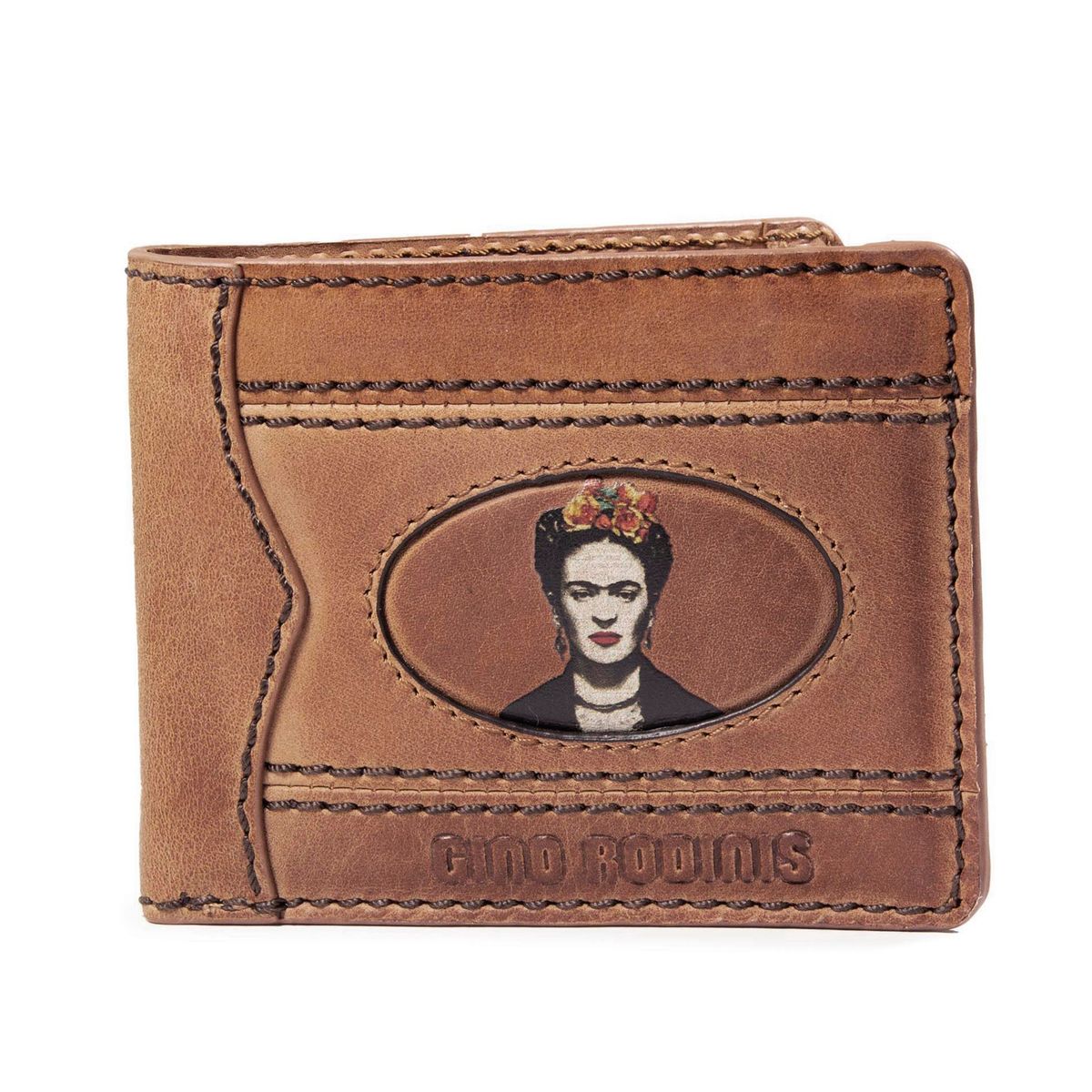 GINO RODINIS - Billetera de hombre Gino Rodinis Coco 990.1 Frida Khalo
