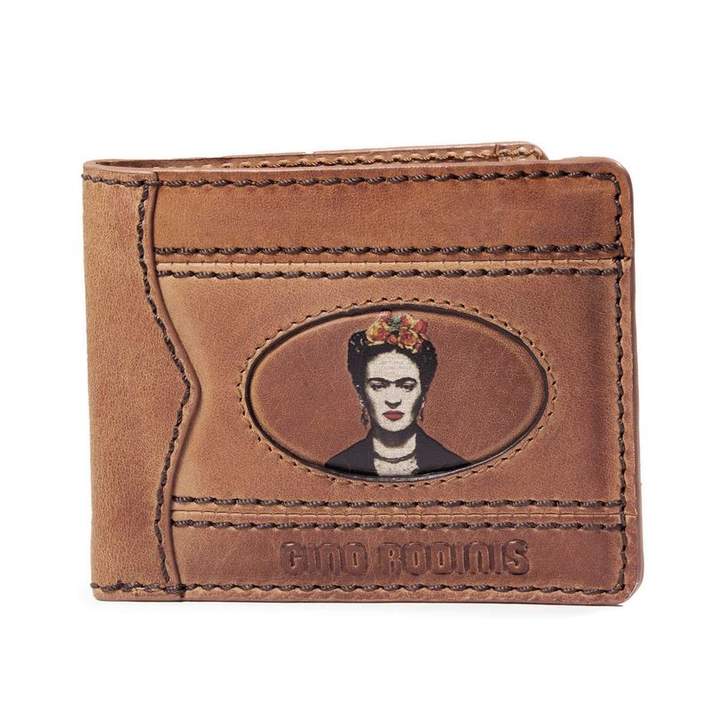 GINO RODINIS - Billetera de hombre Gino Rodinis Coco 990.1 Frida Khalo