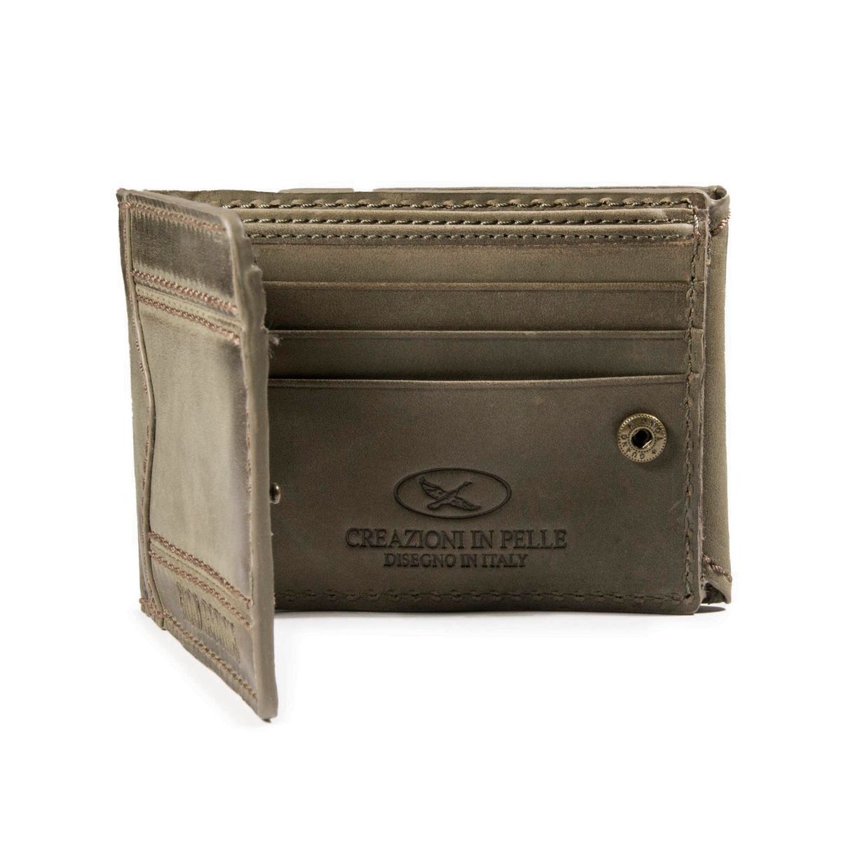 GINO RODINIS - Billetera de hombre Gino Rodinis Coco 991.3 Clásica