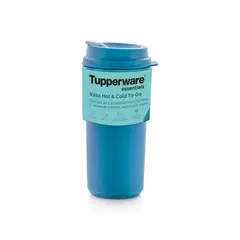 TUPPERWARE - Vaso Café y Té frío o caliente con manga removible