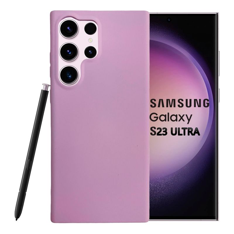 JOIGO - Carcasa Para Samsung S23 Ultra Goma Lila