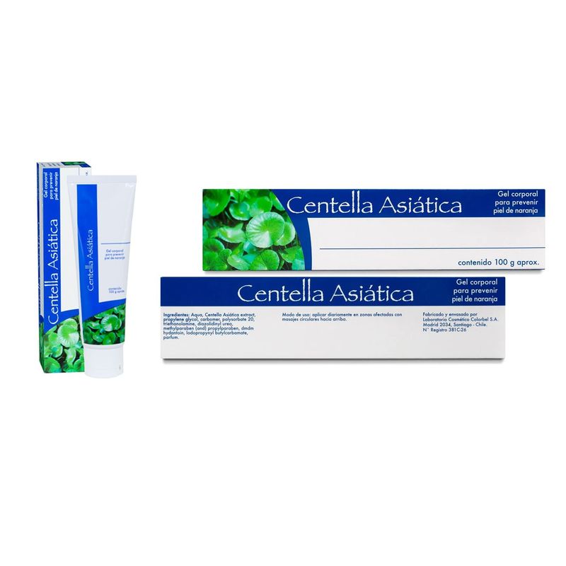 GENERICO - Centella Asiática  Gel Corporal 100gr.