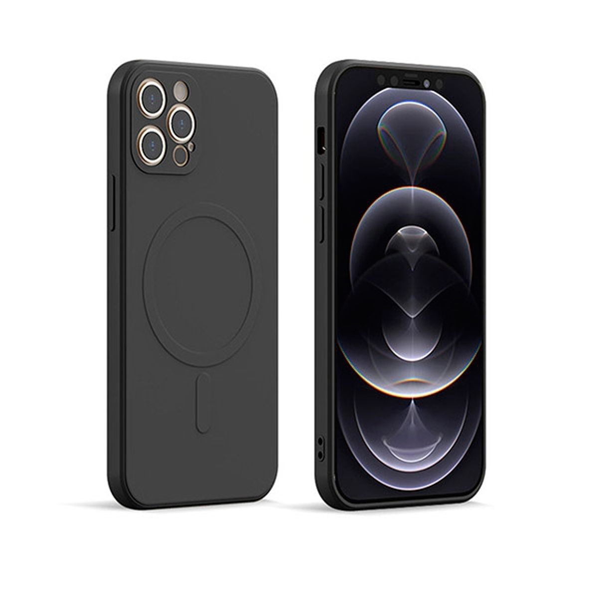 XUNDD - Carcasa para iPhone 13 Pro Max Silicon MagSafe Antigolpes