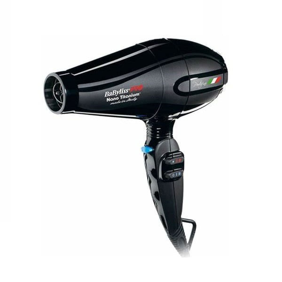 BABYLISS PRO - Secador BabylissPro Nano Titanium Portofino Negro 6600