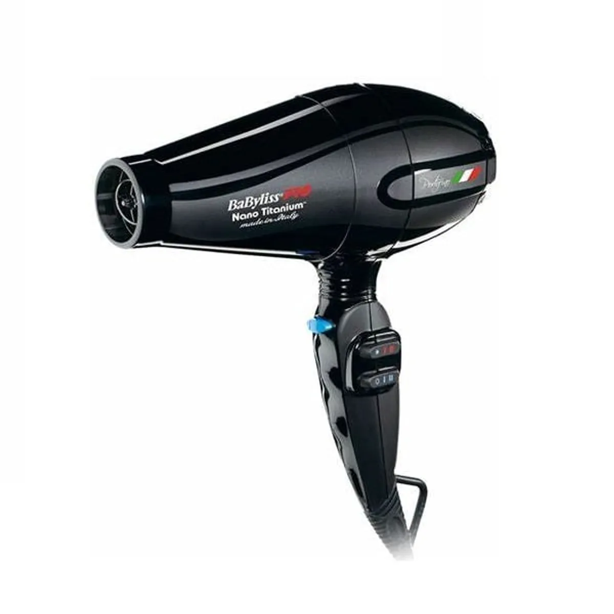BABYLISS PRO - Secador BabylissPro Nano Titanium Portofino Negro 6600