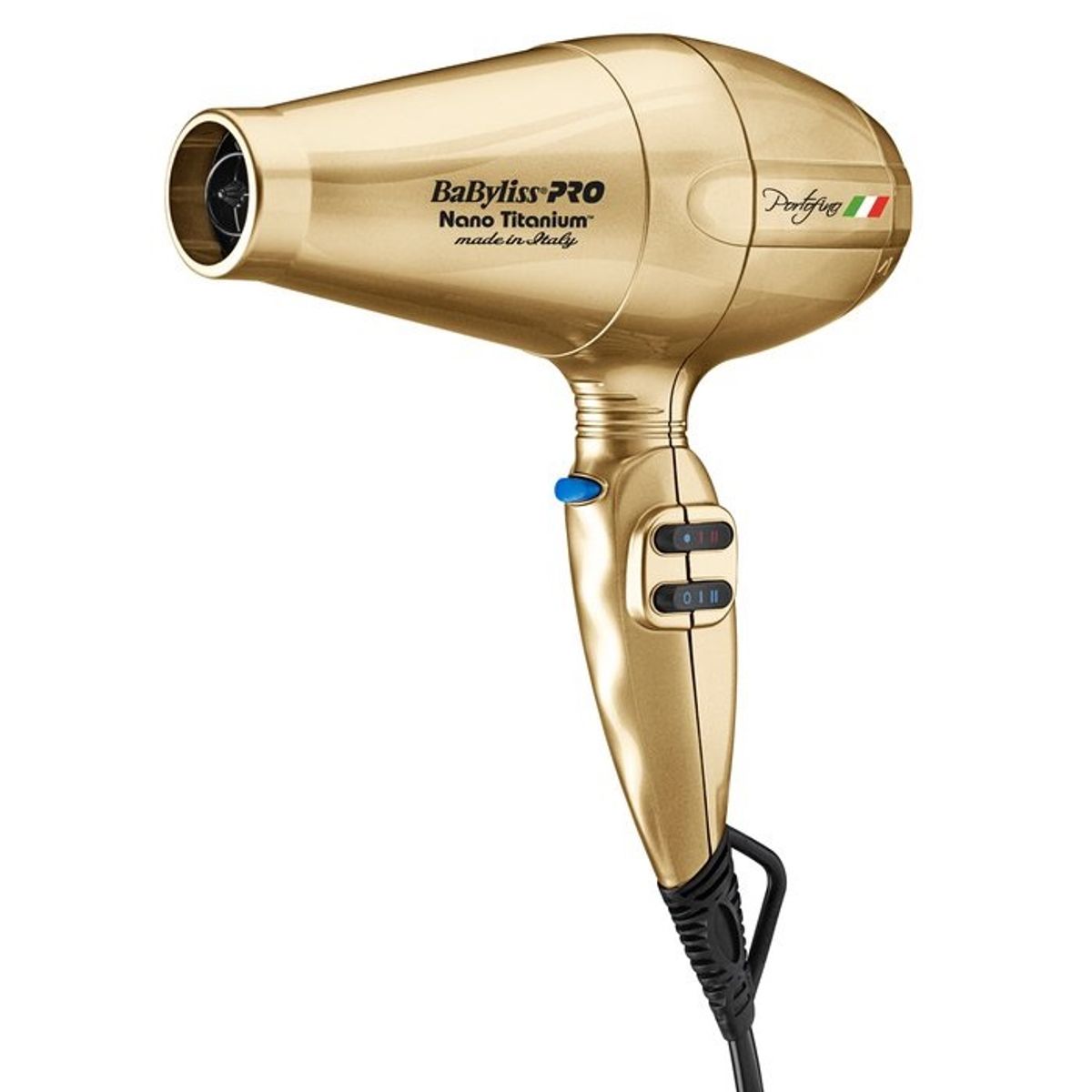 BABYLISS PRO - Secador BabylissPro Nano Titanium Portofino 6600 Dorado