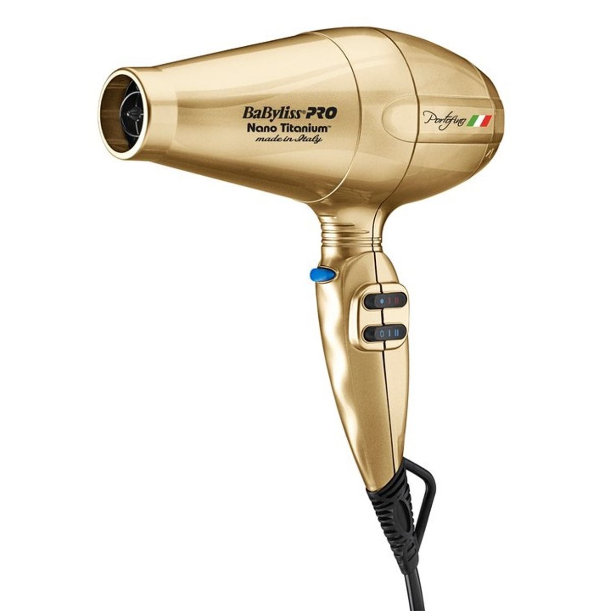 BABYLISS PRO - Secador BabylissPro Nano Titanium Portofino 6600 Dorado
