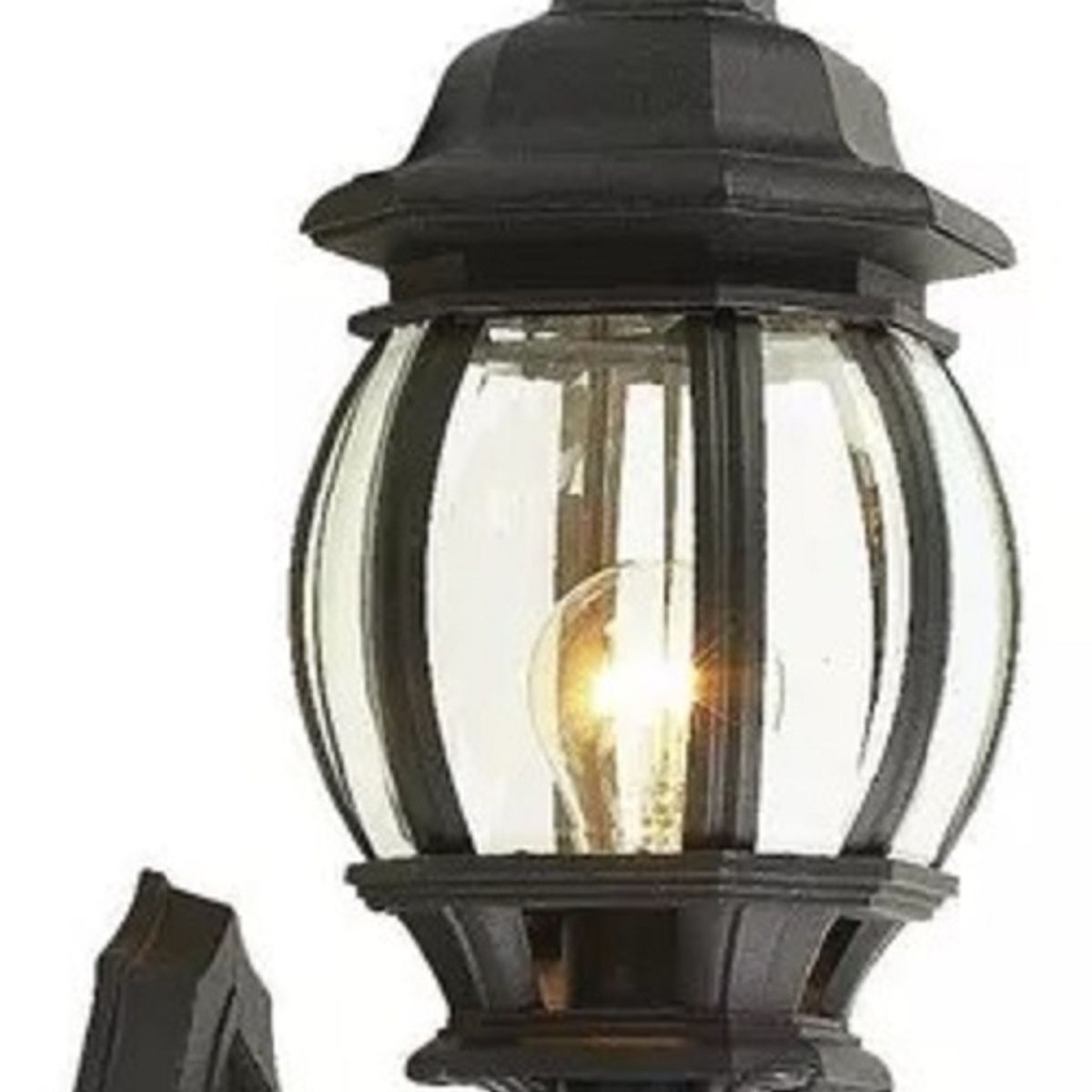 GENERICO - Farol Aplique Muro Exterior Modelo Calabaza