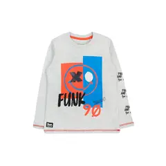 FICCUS - Polera Kids Niño Lentejuelas Power