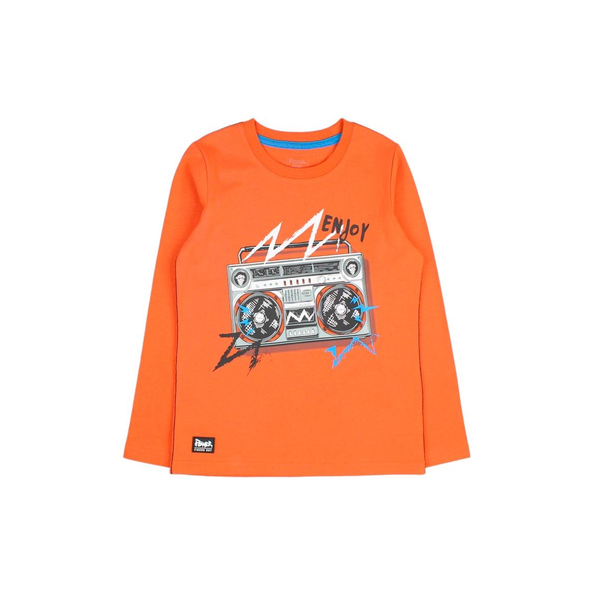 FICCUS - Polera Kids Niño Costuras Power