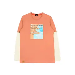 LIKE IT - Polera Teens Niño Doble Manga Nordic